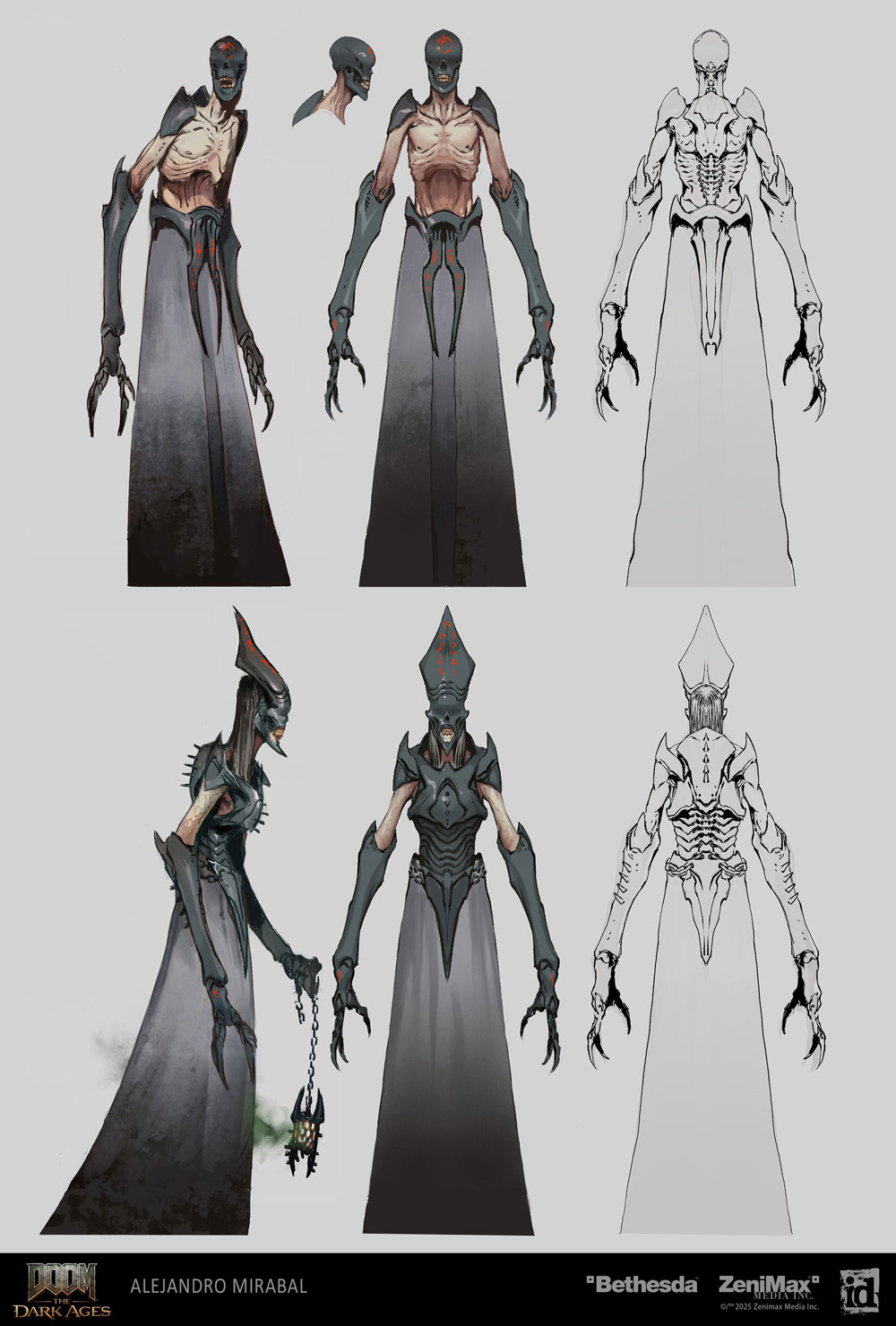 Hell Priest Art from Doom: The Dark Ages
