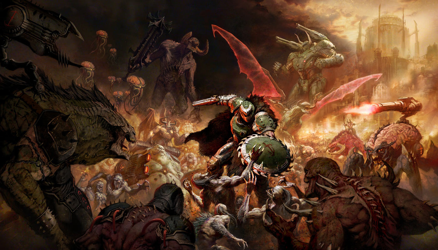 Key Art from Doom: The Dark Ages