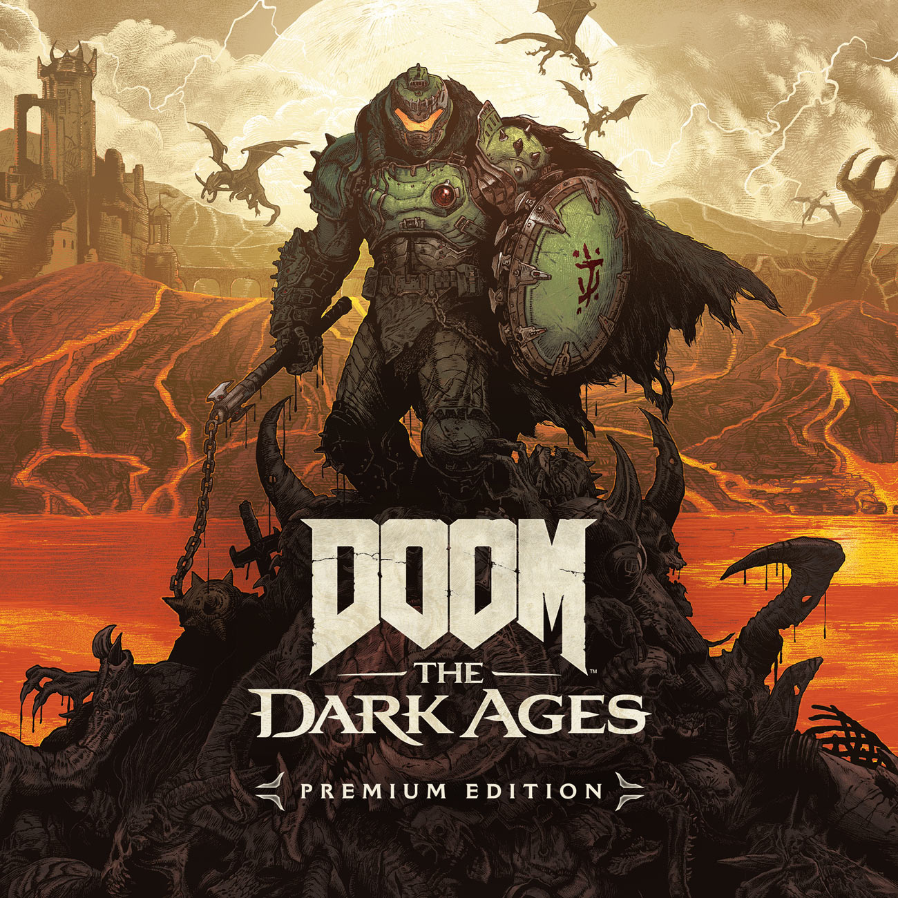 Premium Cover Art from Doom: The Dark Ages