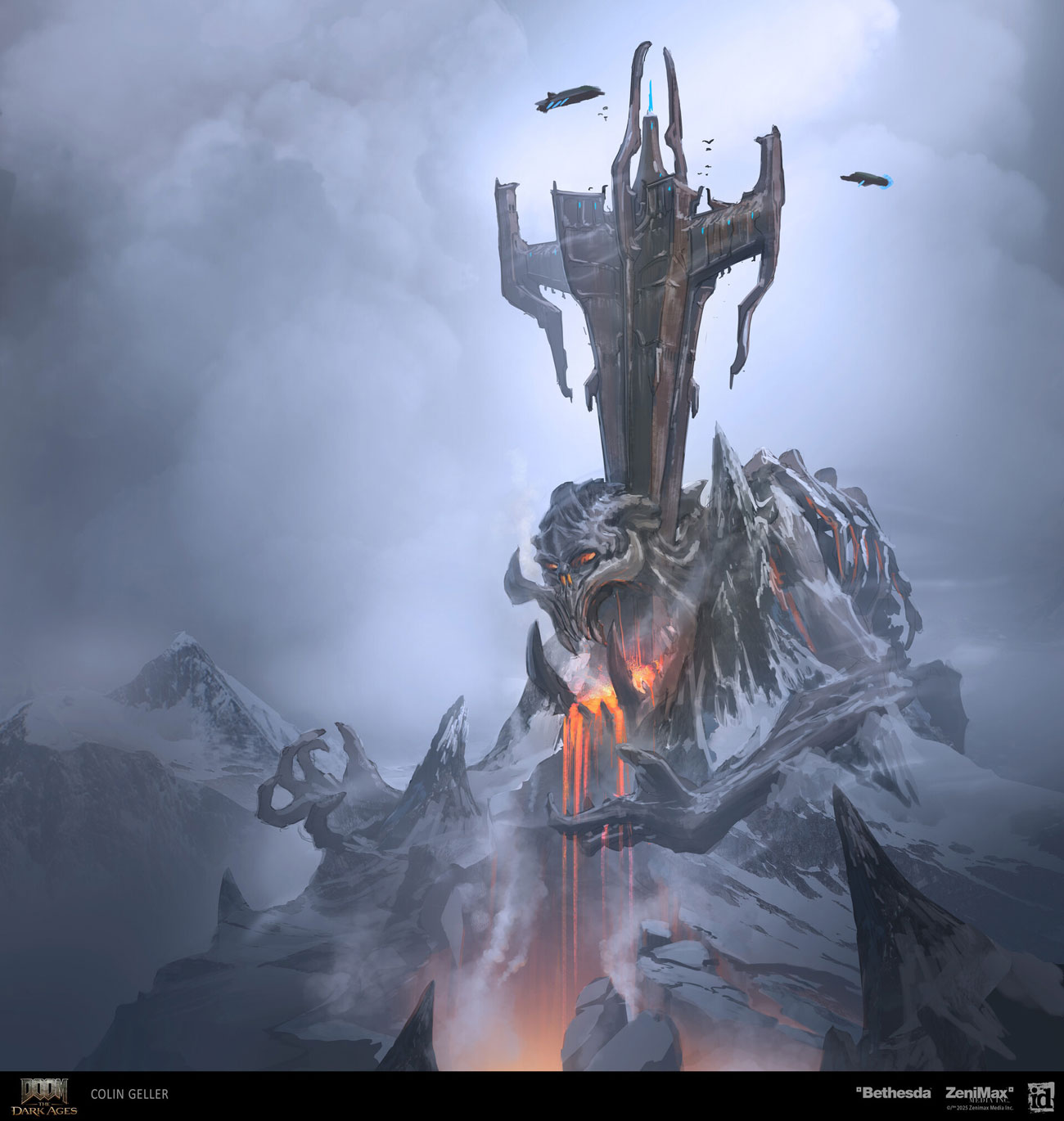 Sentinel Barracks Iteration Art from Doom: The Dark Ages