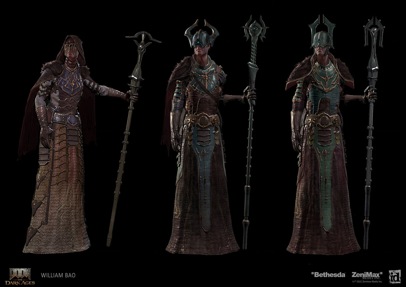 Sentinel Priest Sketches from Doom: The Dark Ages