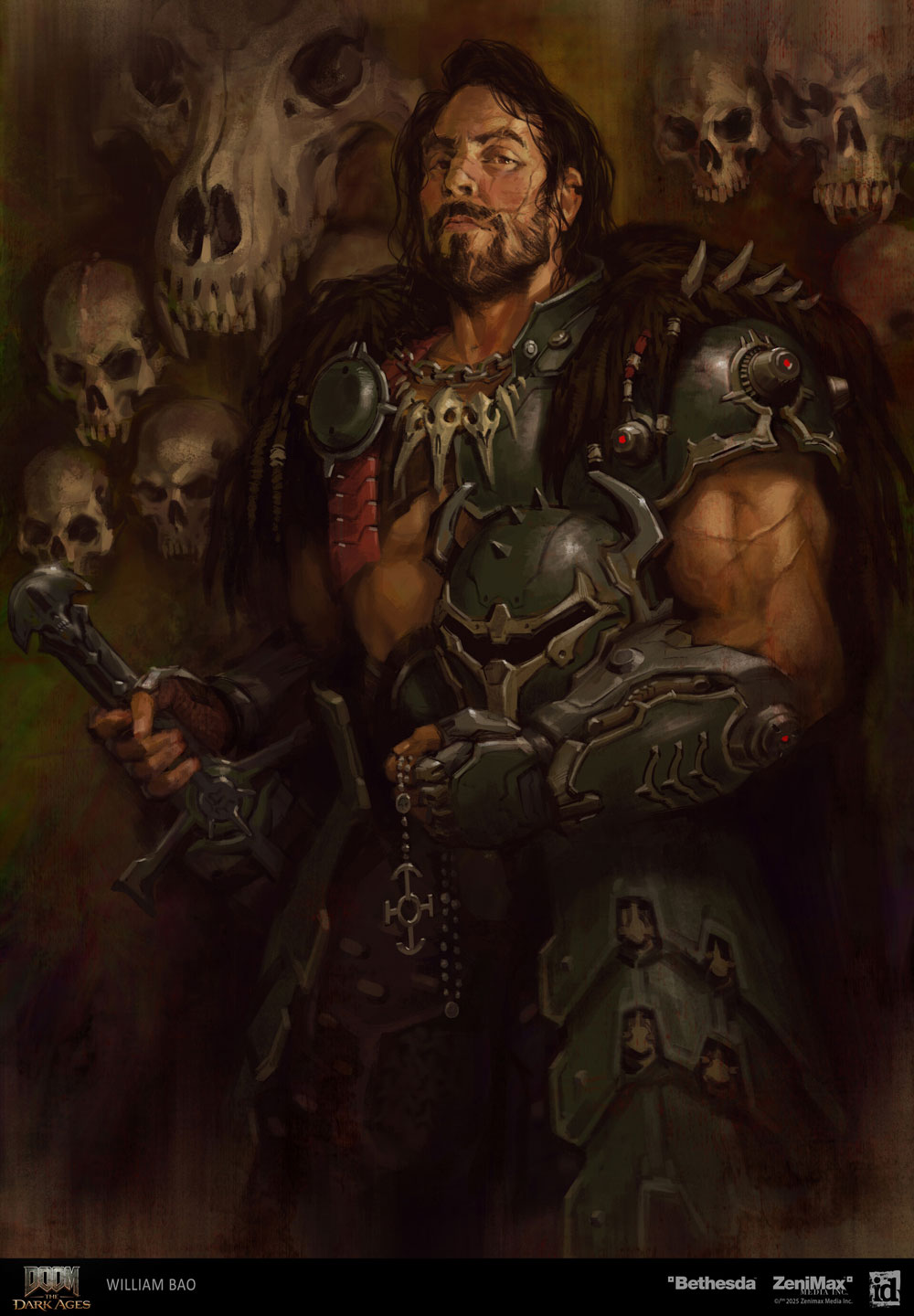 Sentinel Royalty Portrait 2 from Doom: The Dark Ages