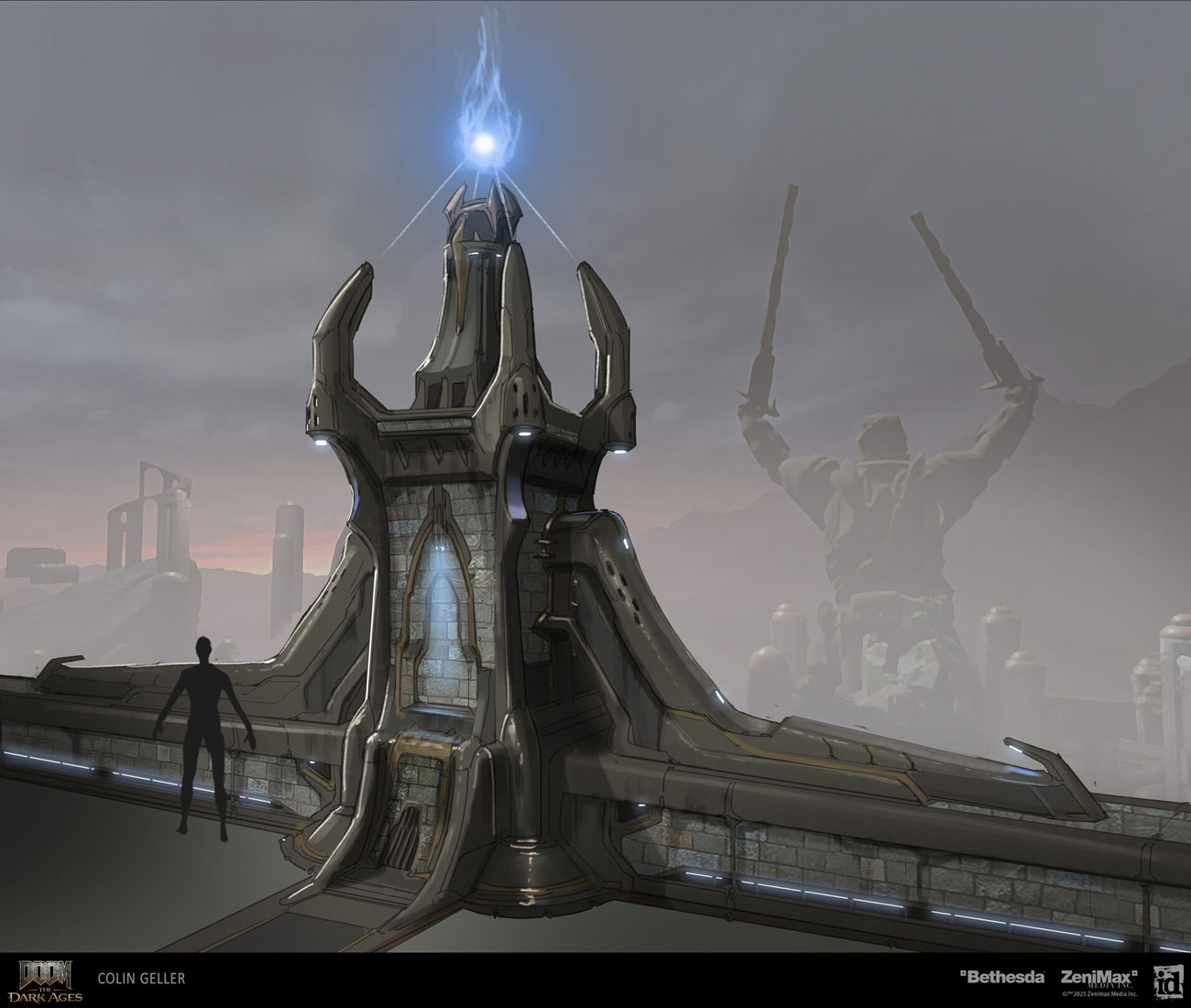 Sentinel Torch Art from Doom: The Dark Ages
