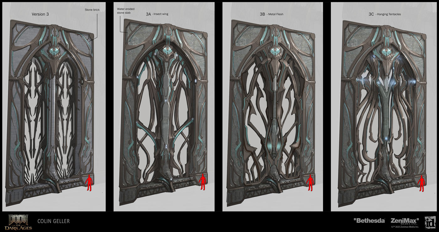 Spire of Nerathul Windows Art from Doom: The Dark Ages