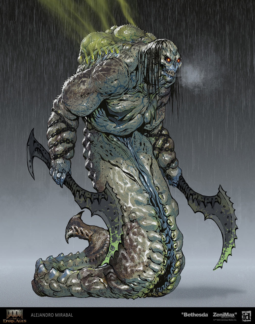 Whiplash Concept Artwork from Doom: The Dark Ages