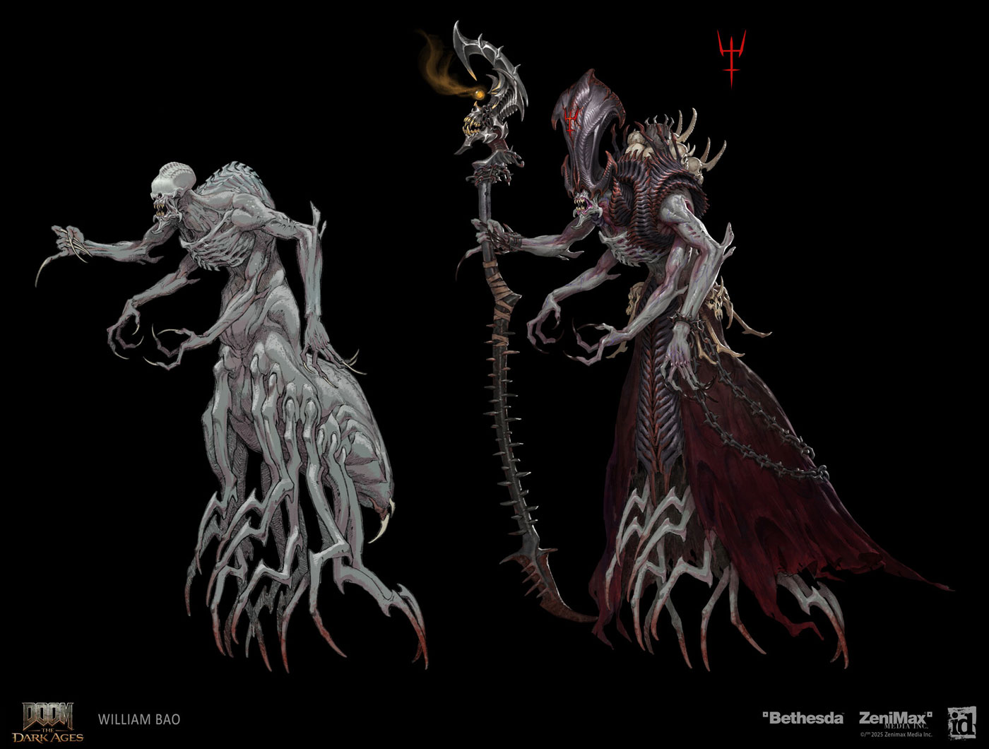 Wizard Concept Art from Doom: The Dark Ages