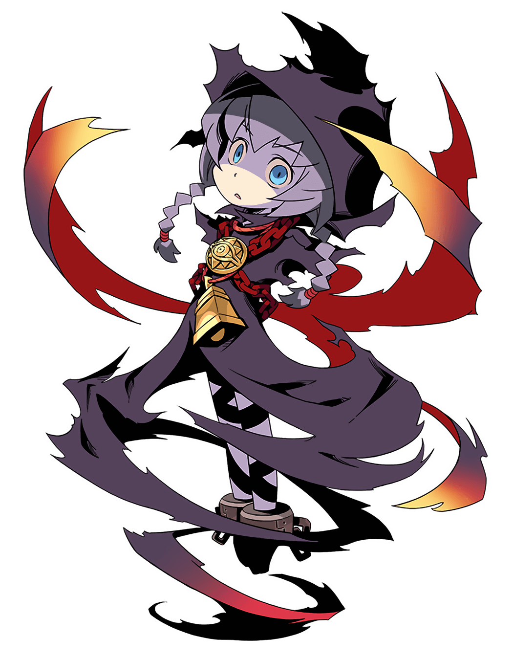 Hexer Female Art from Etrian Mystery Dungeon