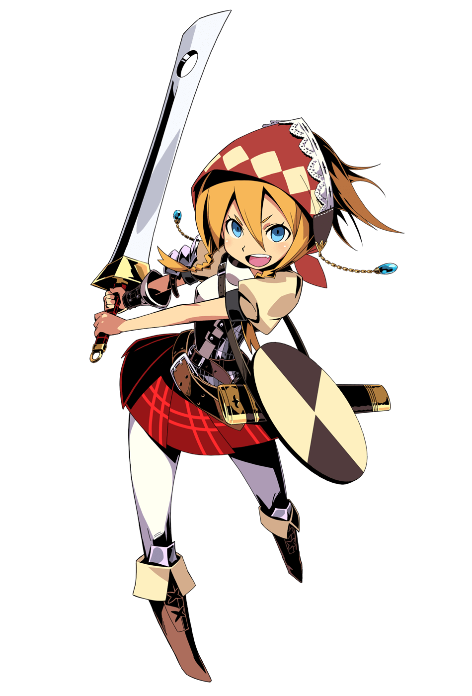 Landsknecht Female Art from Etrian Mystery Dungeon