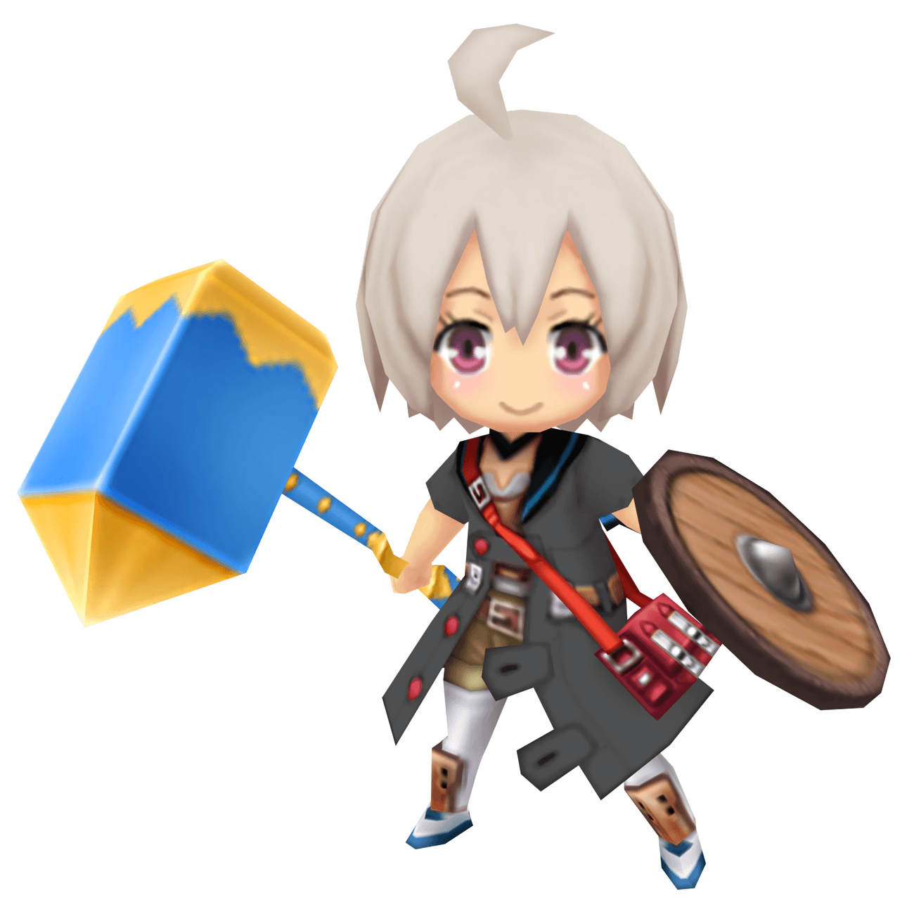 Medic Female Render from Etrian Mystery Dungeon