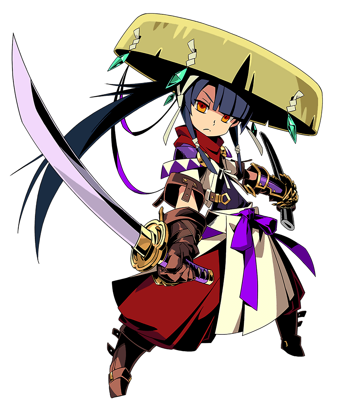Wanderer Female Art from Etrian Mystery Dungeon