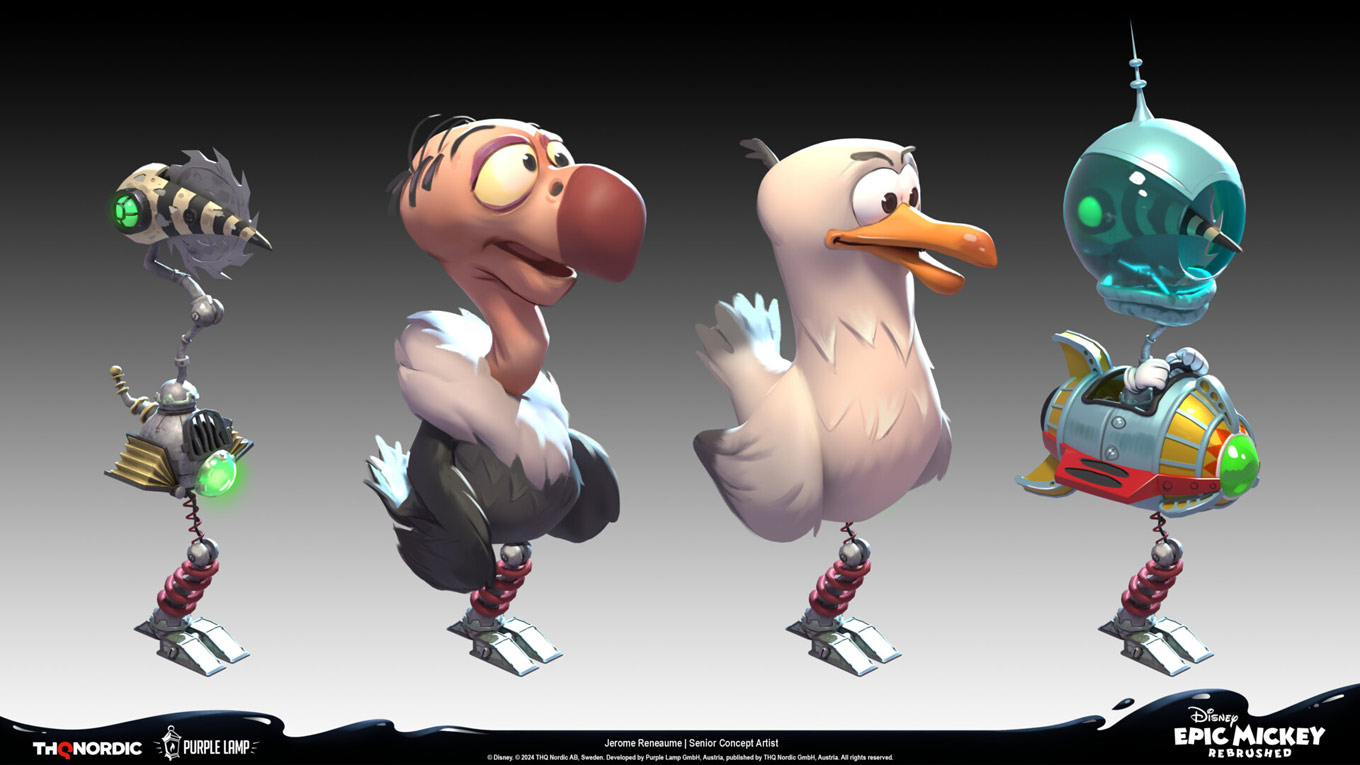 Beetleworx Hopper Art from Epic Mickey: Rebrushed