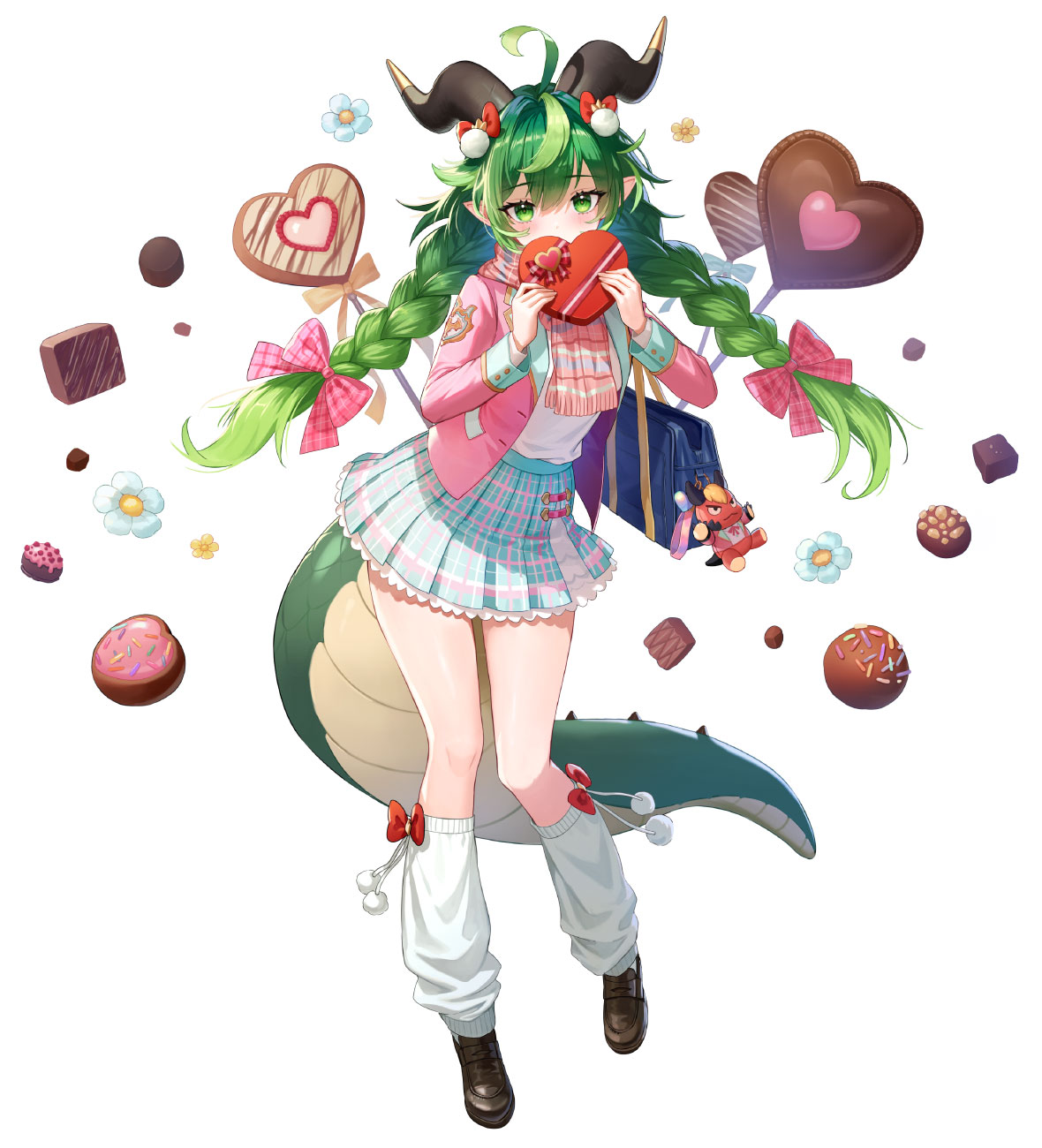 Ameris (Chocolate Collector) Art from Guardian Tales