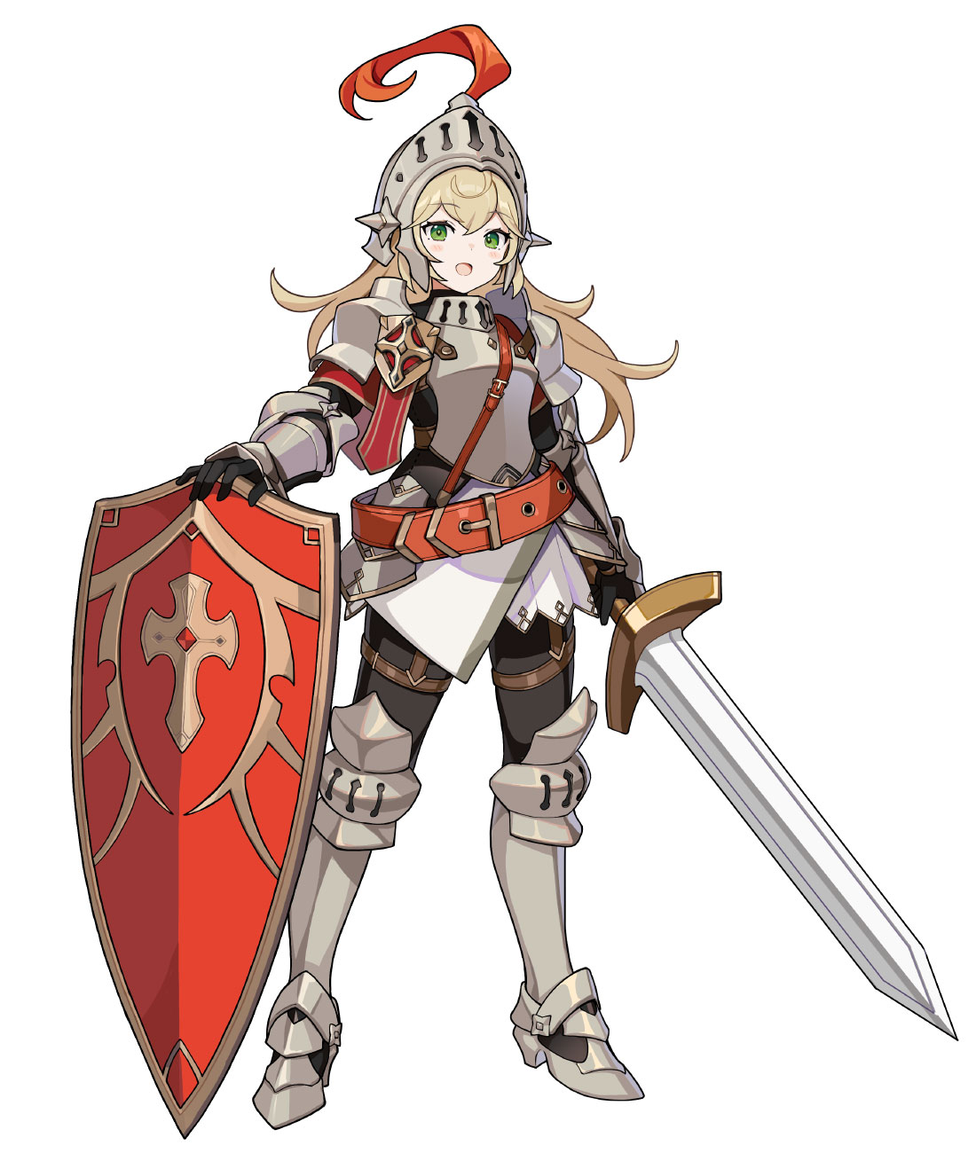 Female Knight (JP) Art from Guardian Tales