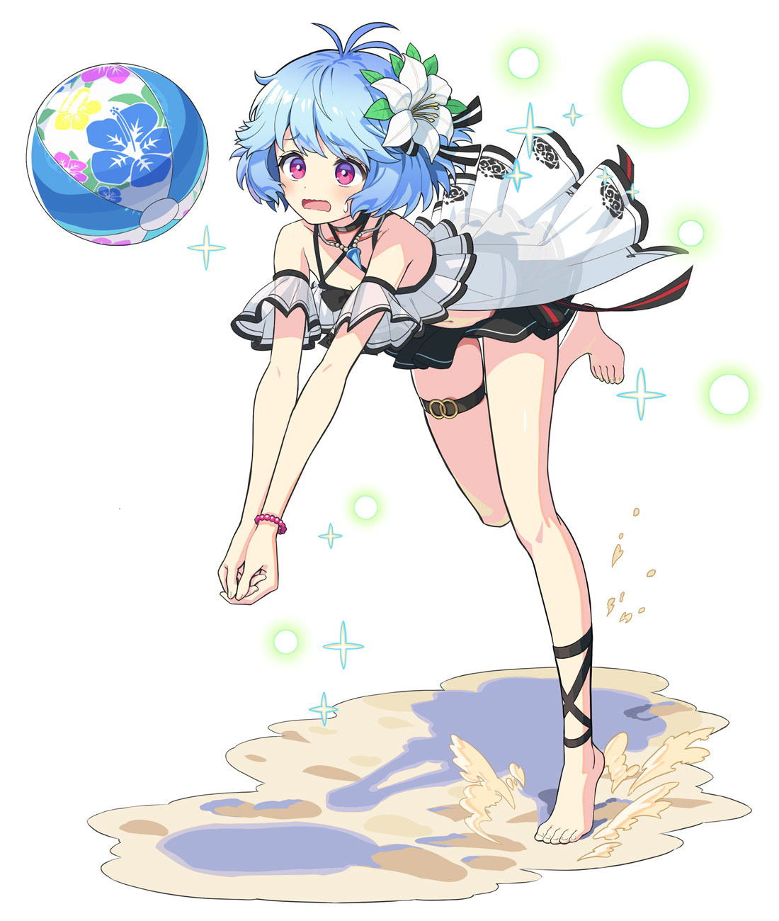 Hana (Beach Ball) Art from Guardian Tales