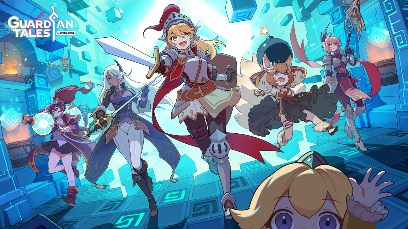 Key Artwork from Guardian Tales