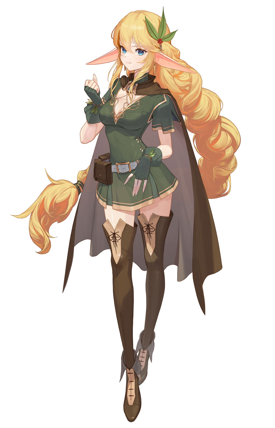 Leah Art from Guardian Tales