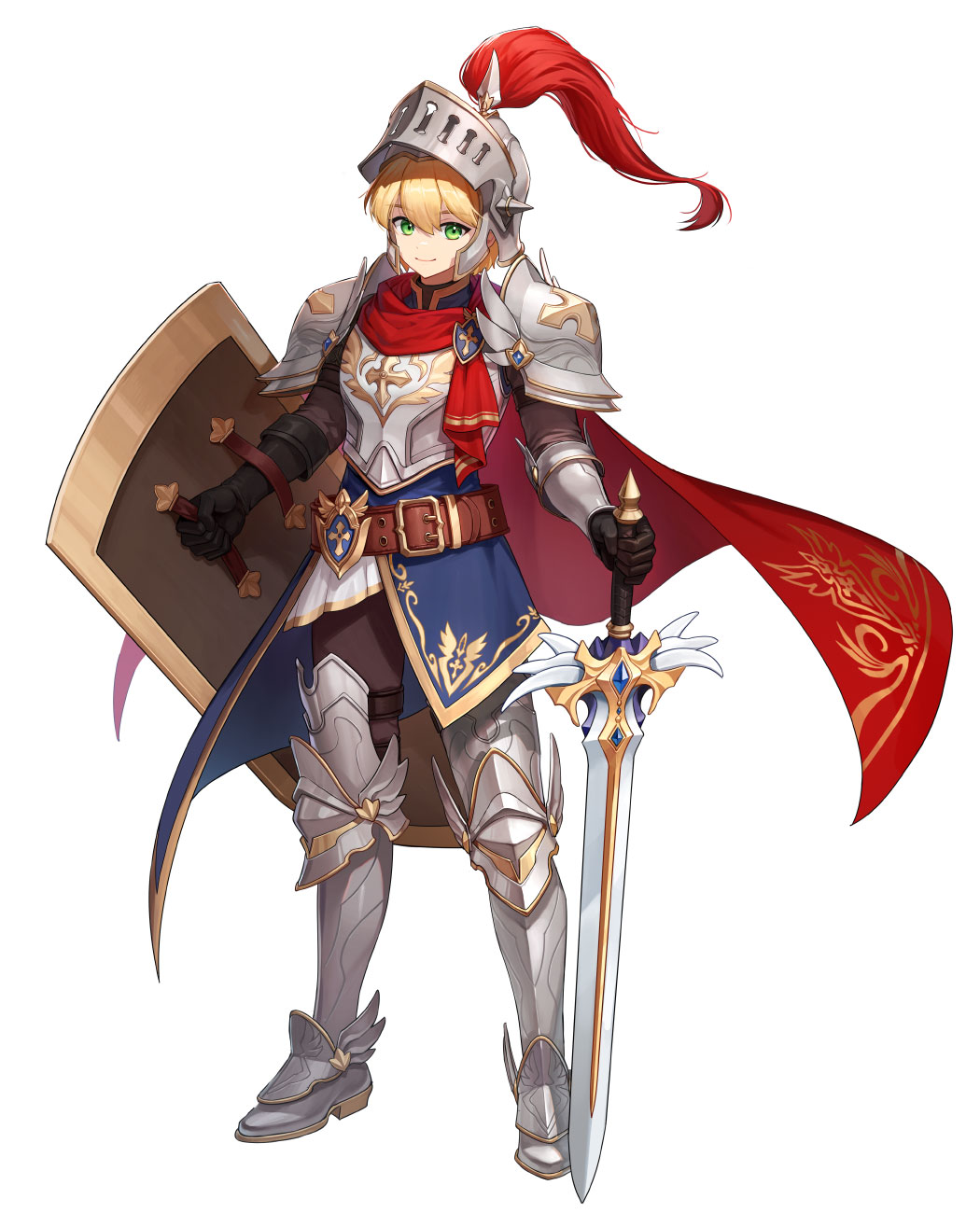 Male Knight (Ascent) Art from Guardian Tales