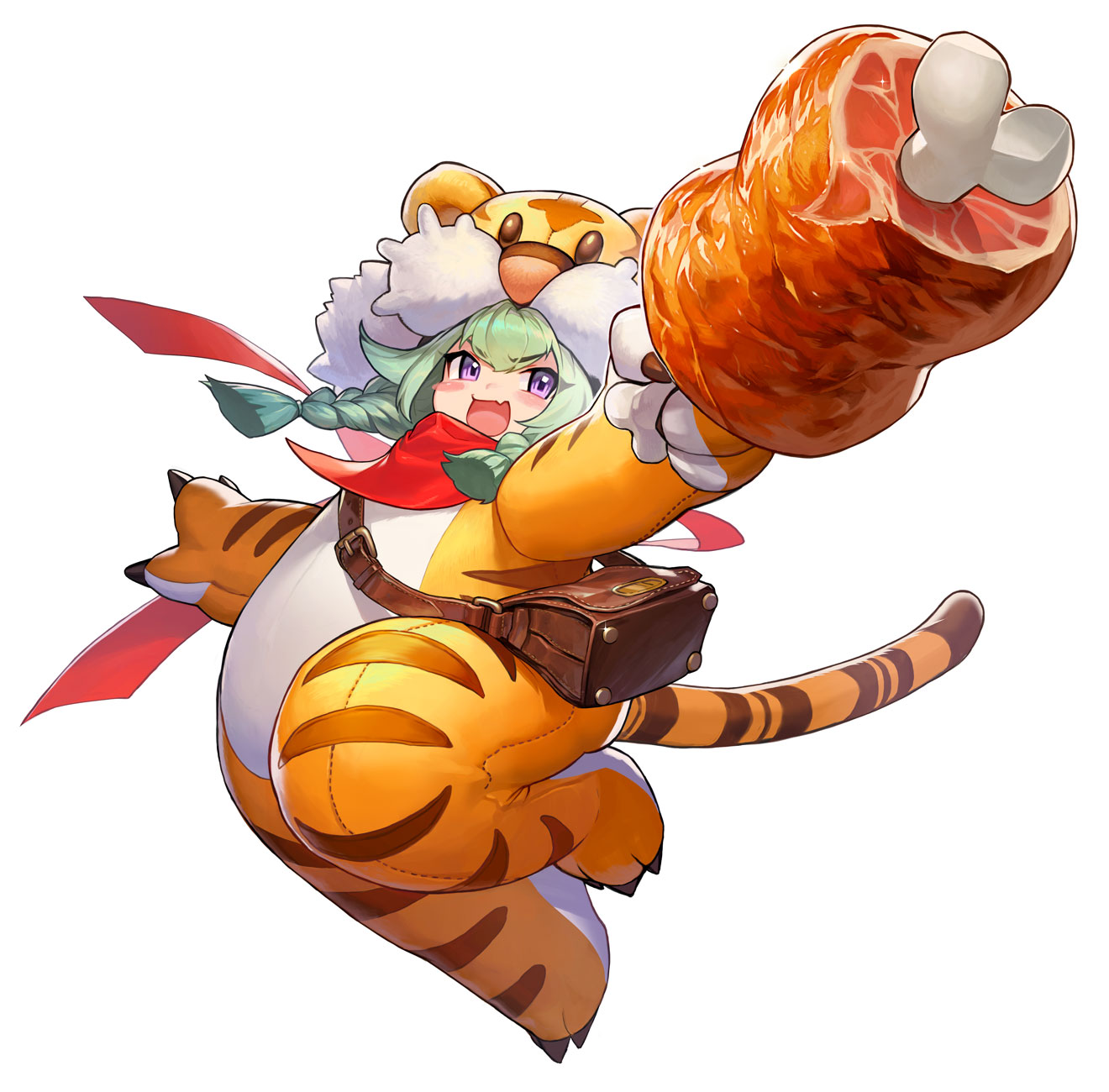 Ranpang (Ruler of Jungle) Art from Guardian Tales