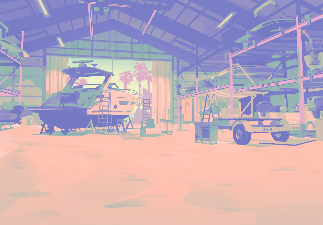 Brian Heder Background Art from Grand Theft Auto VI