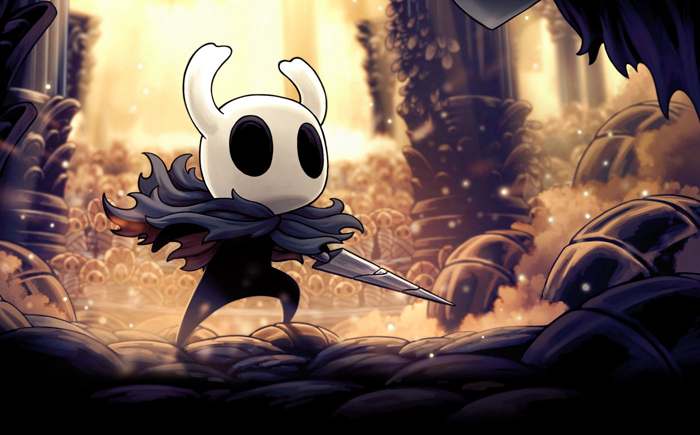 Godmaster Promo Art from Hollow Knight