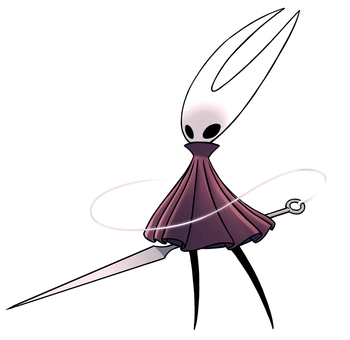 Hornet Boss Art from Hollow Knight