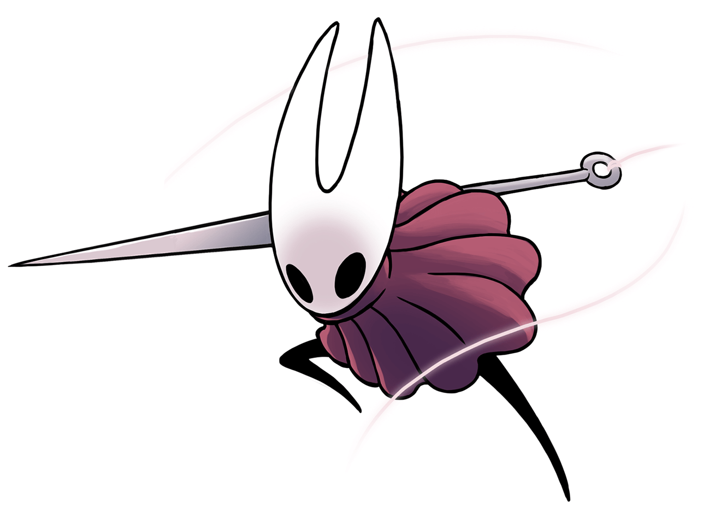 Hornet Boss Artwork from Hollow Knight