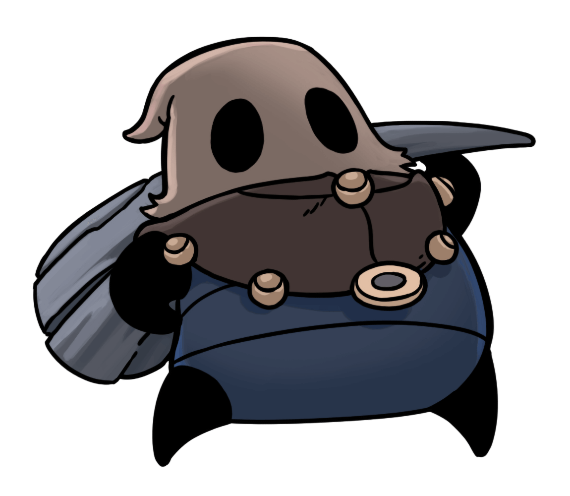 NPC Cloth Art from Hollow Knight