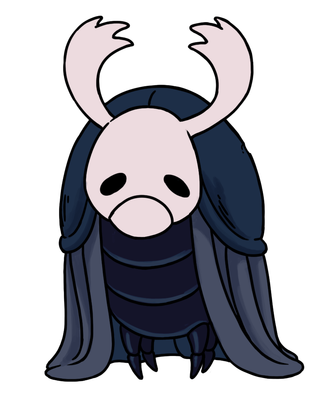 NPC Elderbug Art from Hollow Knight