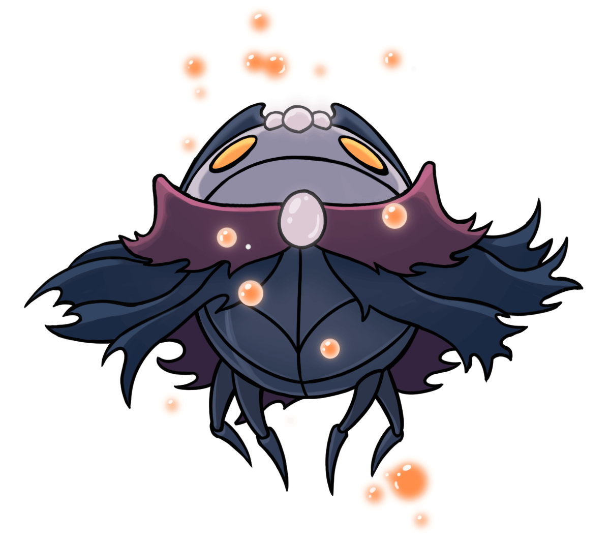 Soul Master Boss Art from Hollow Knight