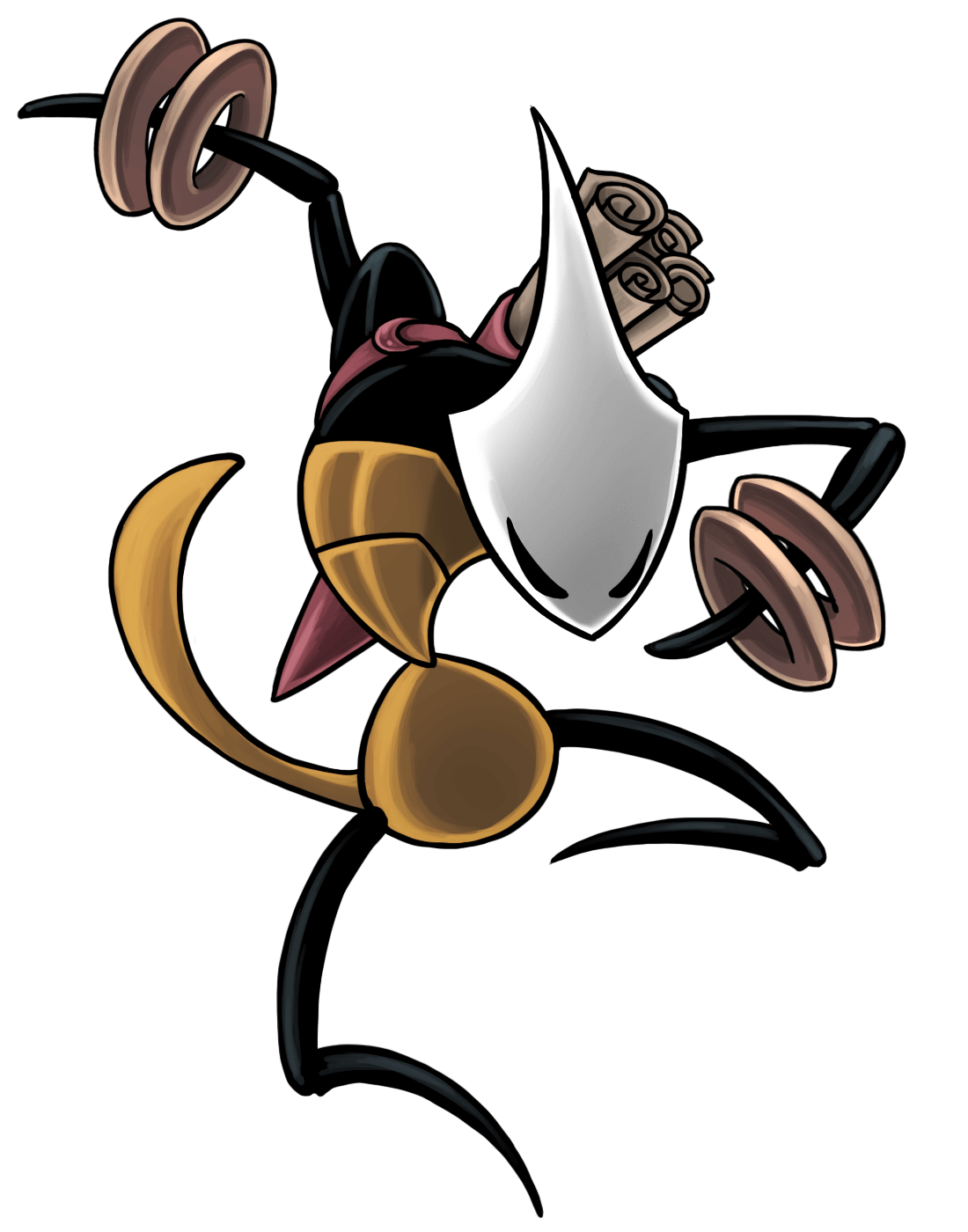 Shakra Art from Hollow Knight: Silksong