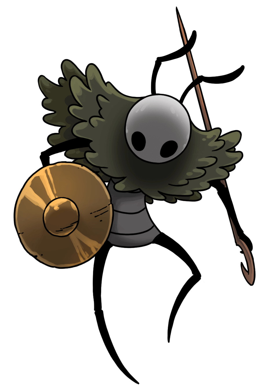Shrine Guardian Seth Art from Hollow Knight: Silksong