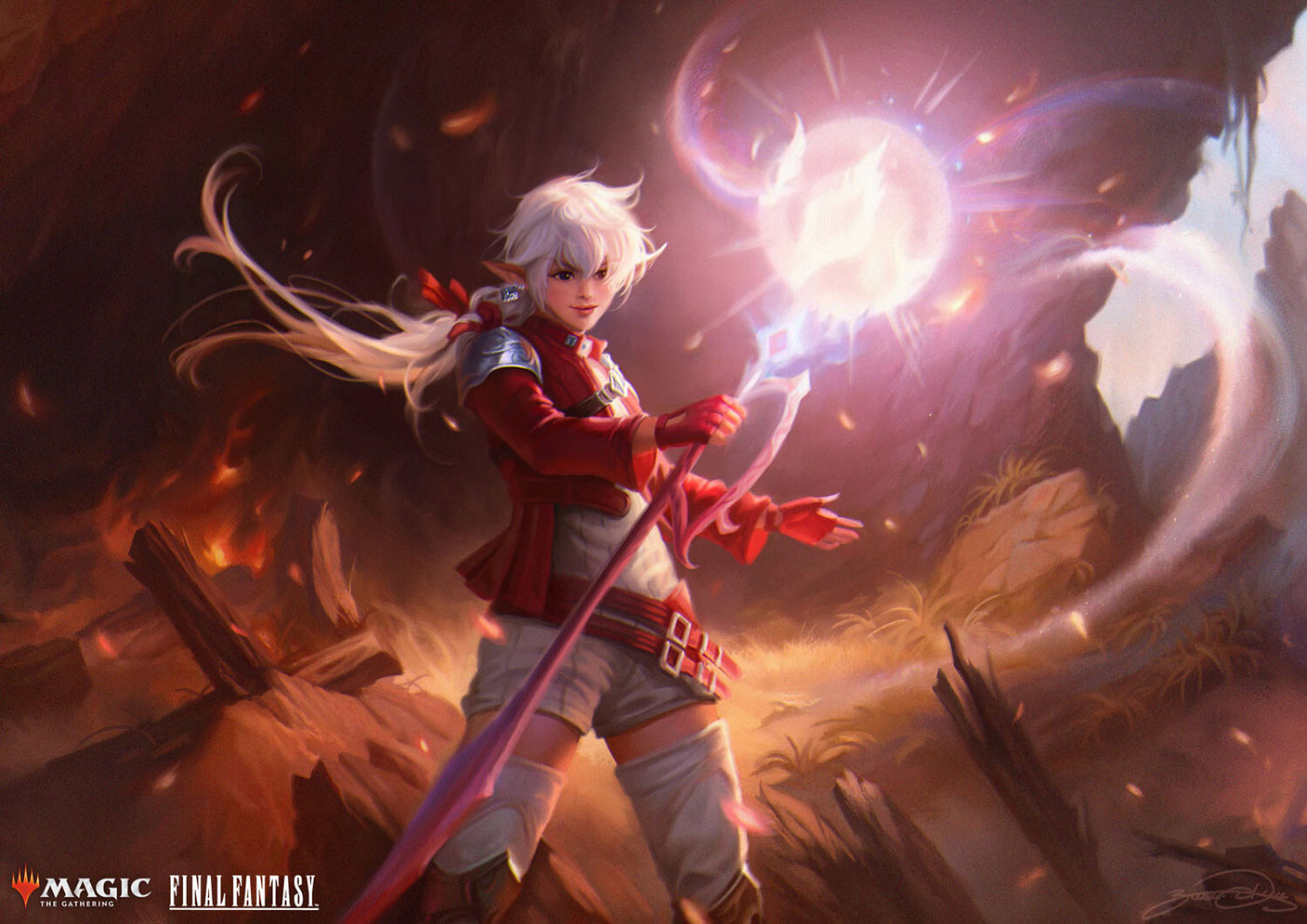 Alisaie Leveilleur Art from Magic: The Gathering&mdash;Final Fantasy