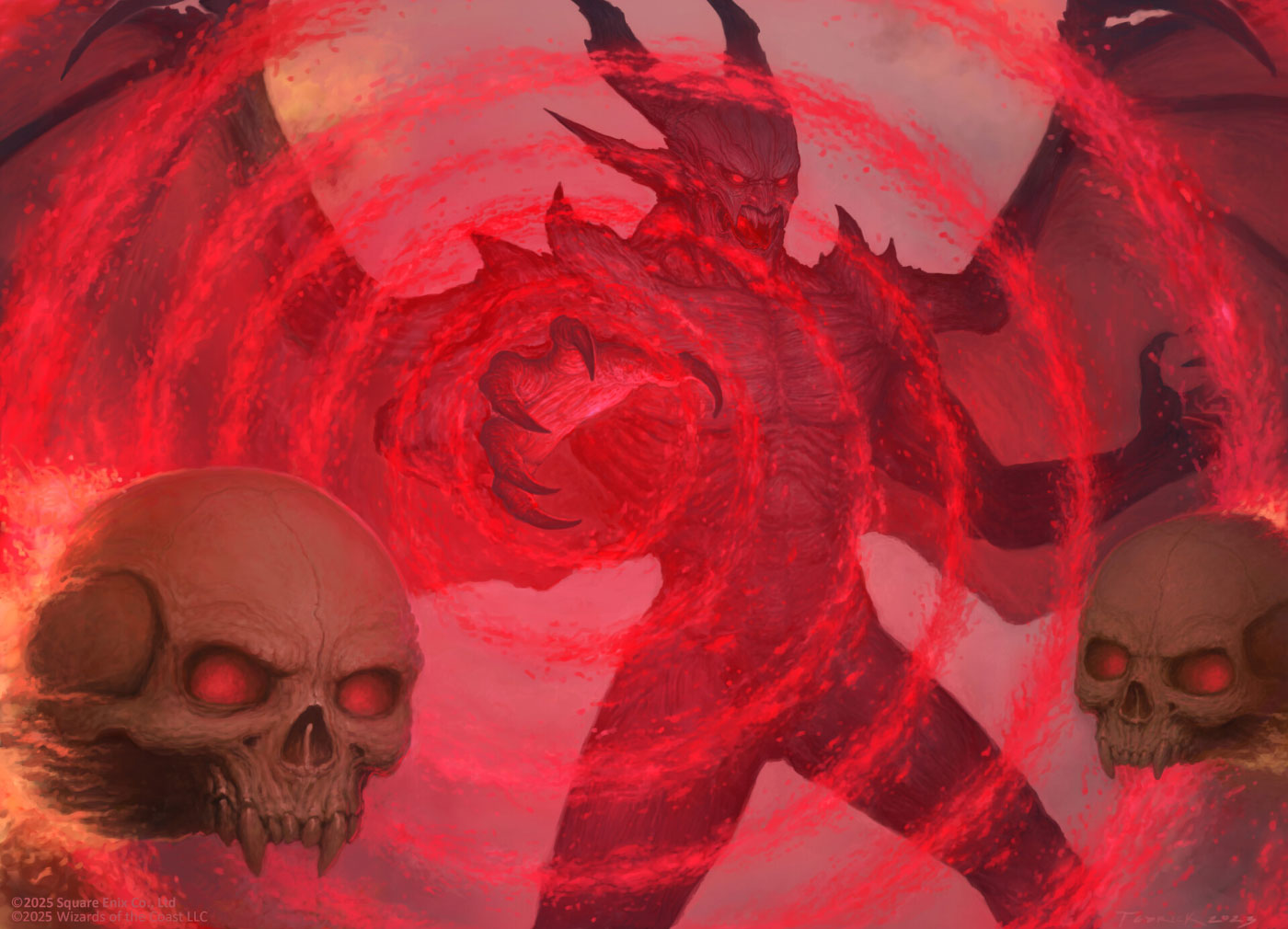 Chaos Warp Art from Magic: The Gathering&mdash;Final Fantasy
