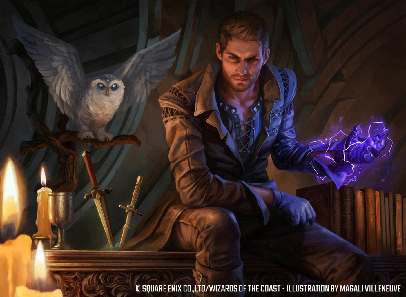 Cid, Timeless Artificer (FFXVI) Art from Magic: The Gathering&mdash;Final Fantasy