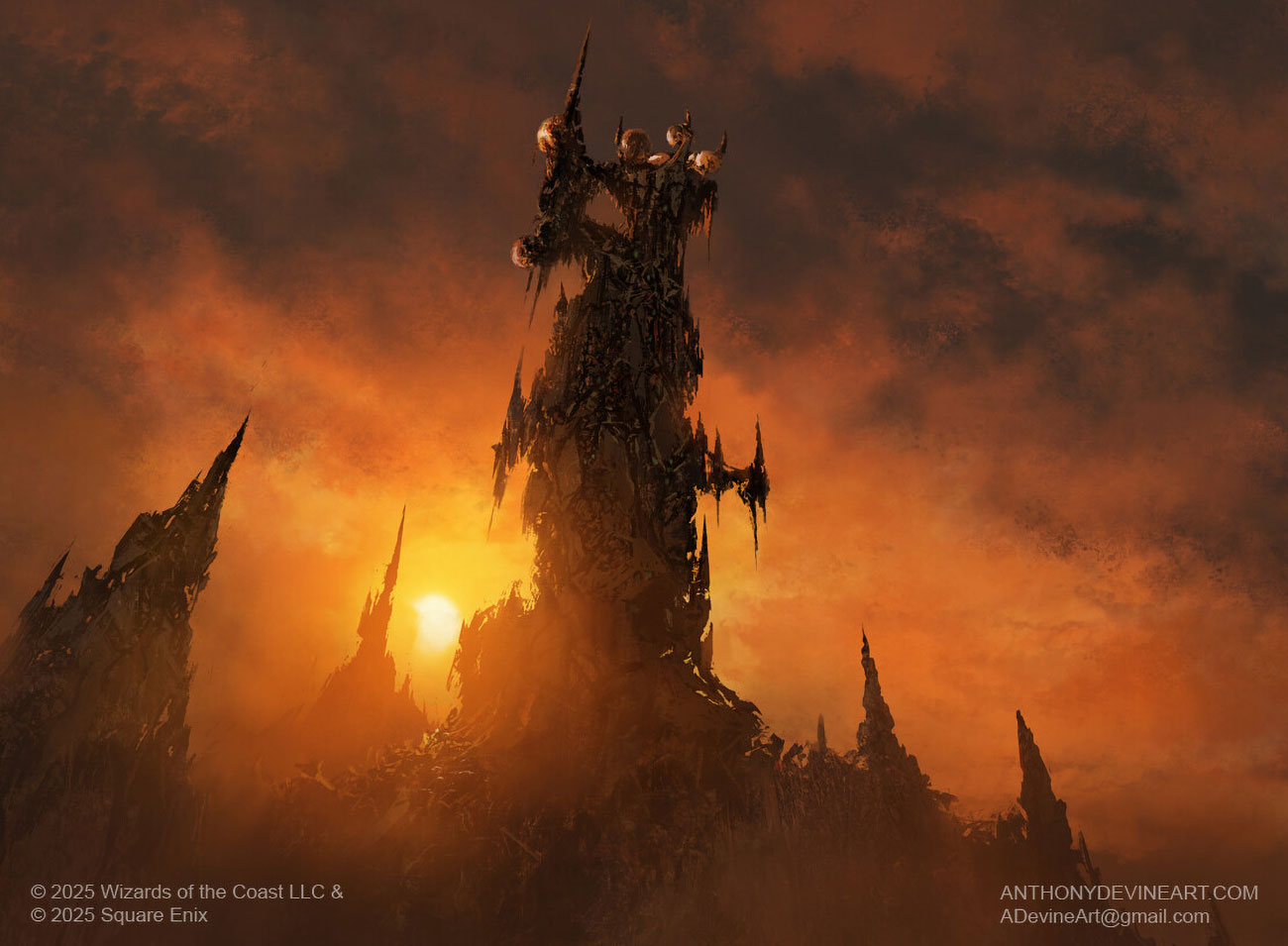 Command Tower Art from Magic: The Gathering&mdash;Final Fantasy