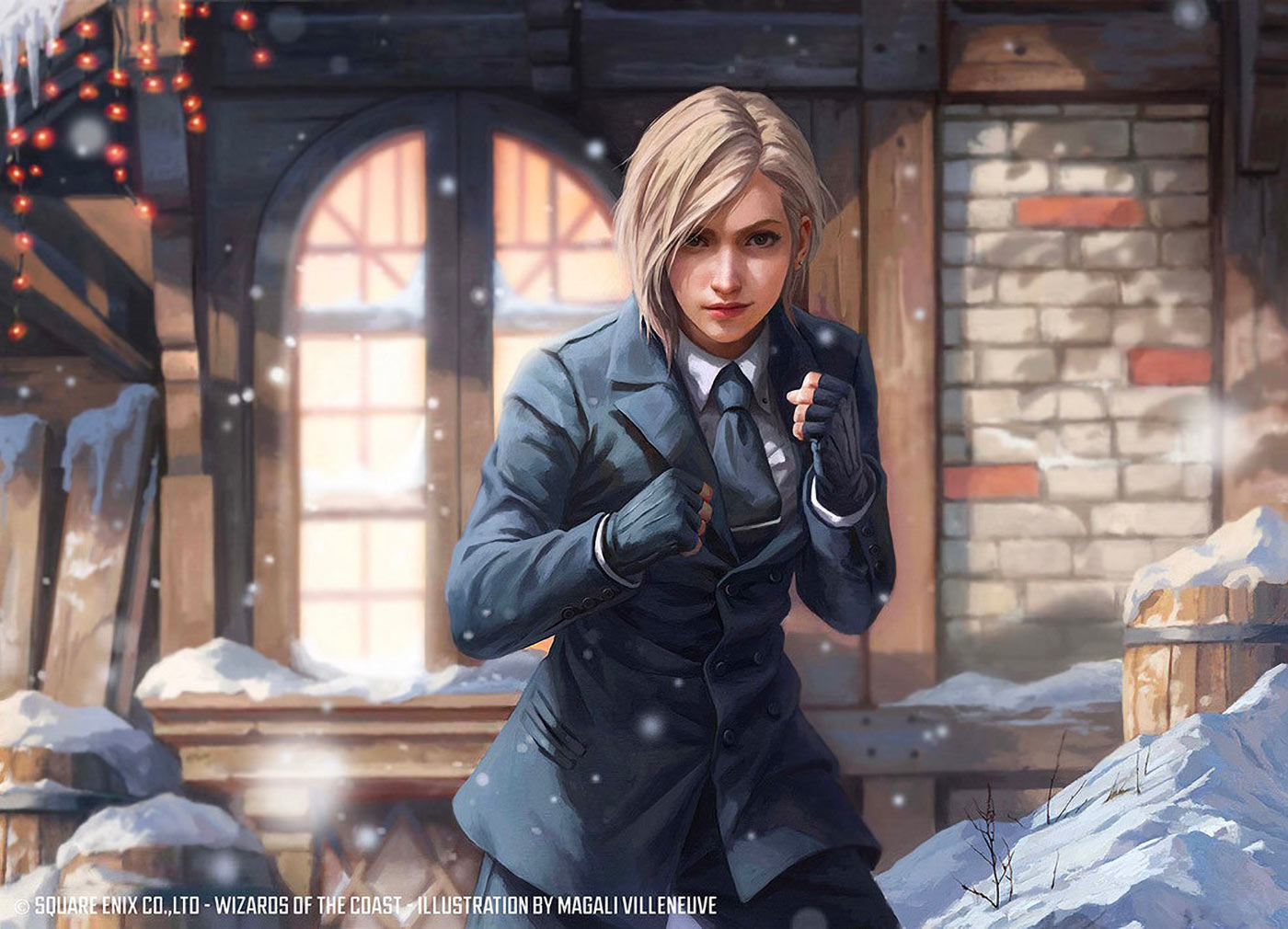 Elena, Turk Recruit Art from Magic: The Gathering&mdash;Final Fantasy