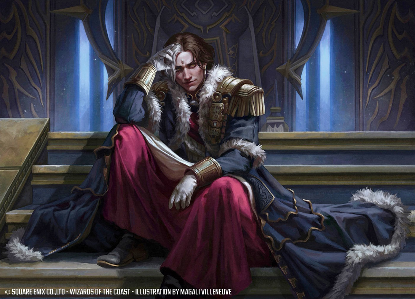 Emet-Selch of the Third Seat Art from Magic: The Gathering&mdash;Final Fantasy