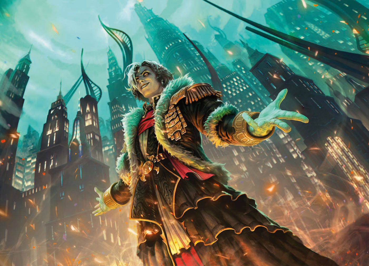 Emet-Selch, Unsundered Art from Magic: The Gathering&mdash;Final Fantasy