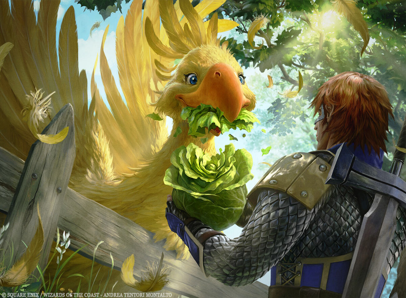 Gysahl Greens Art from Magic: The Gathering&mdash;Final Fantasy