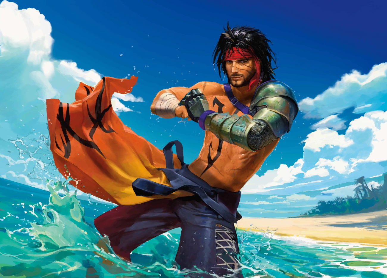 Jecht, Reluctant Guardian Art from Magic: The Gathering&mdash;Final Fantasy