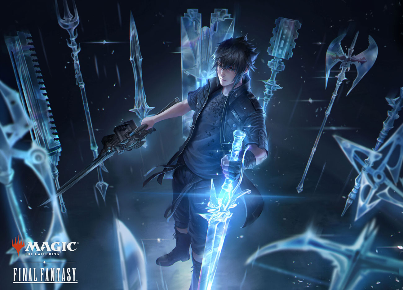 Noctis, Prince of Lucis Art from Magic: The Gathering&mdash;Final Fantasy