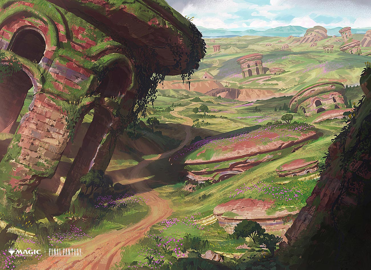 Path of Discovery Art from Magic: The Gathering&mdash;Final Fantasy