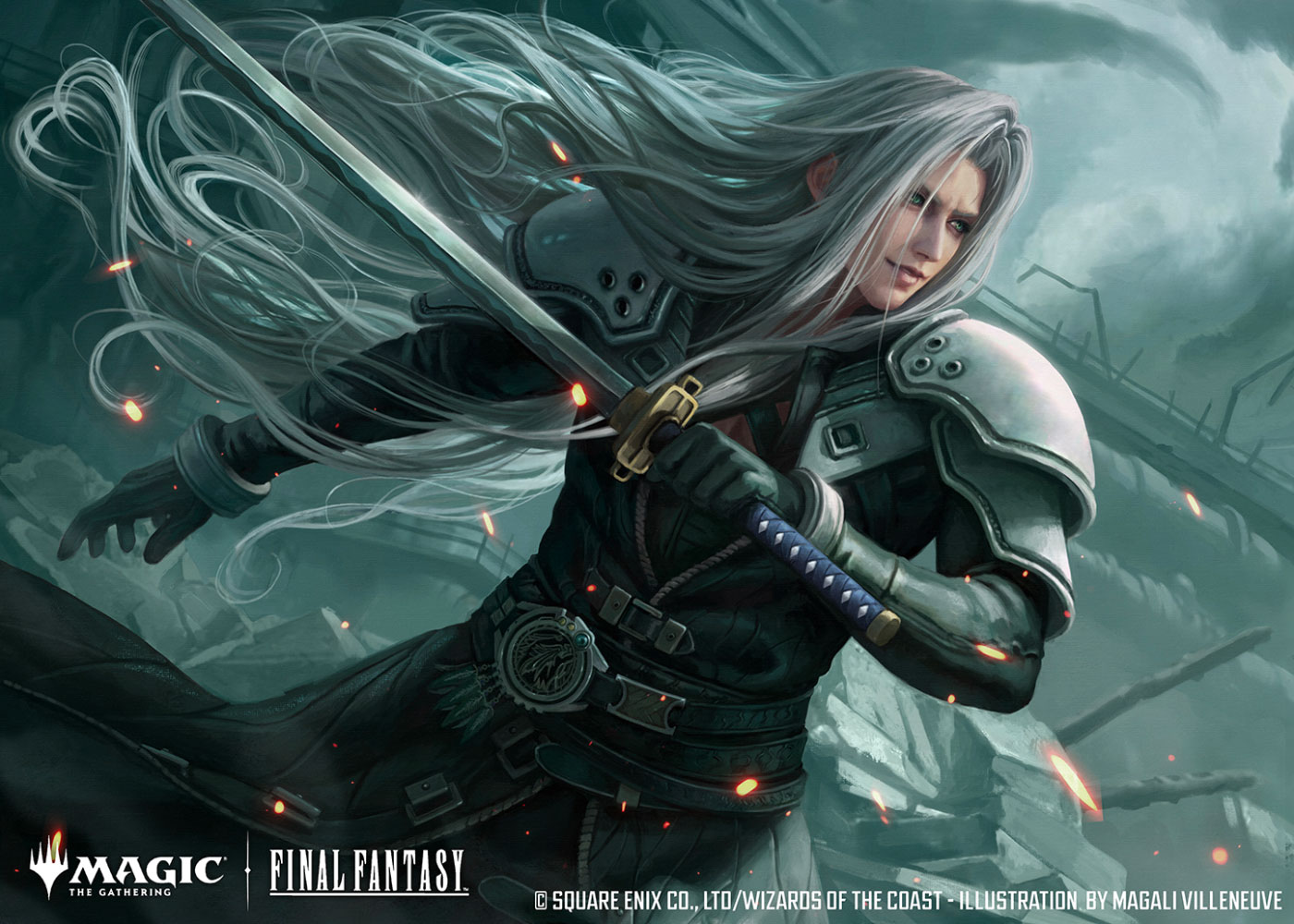 Sephiroth, Planet's Heir Art from Magic: The Gathering&mdash;Final Fantasy