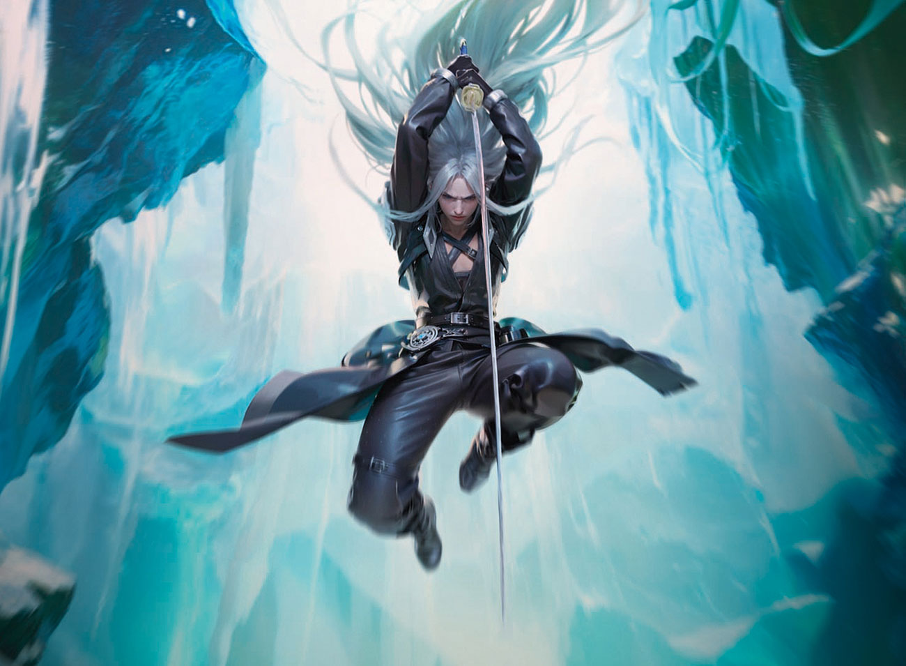 Sephiroth Art from Magic: The Gathering&mdash;Final Fantasy
