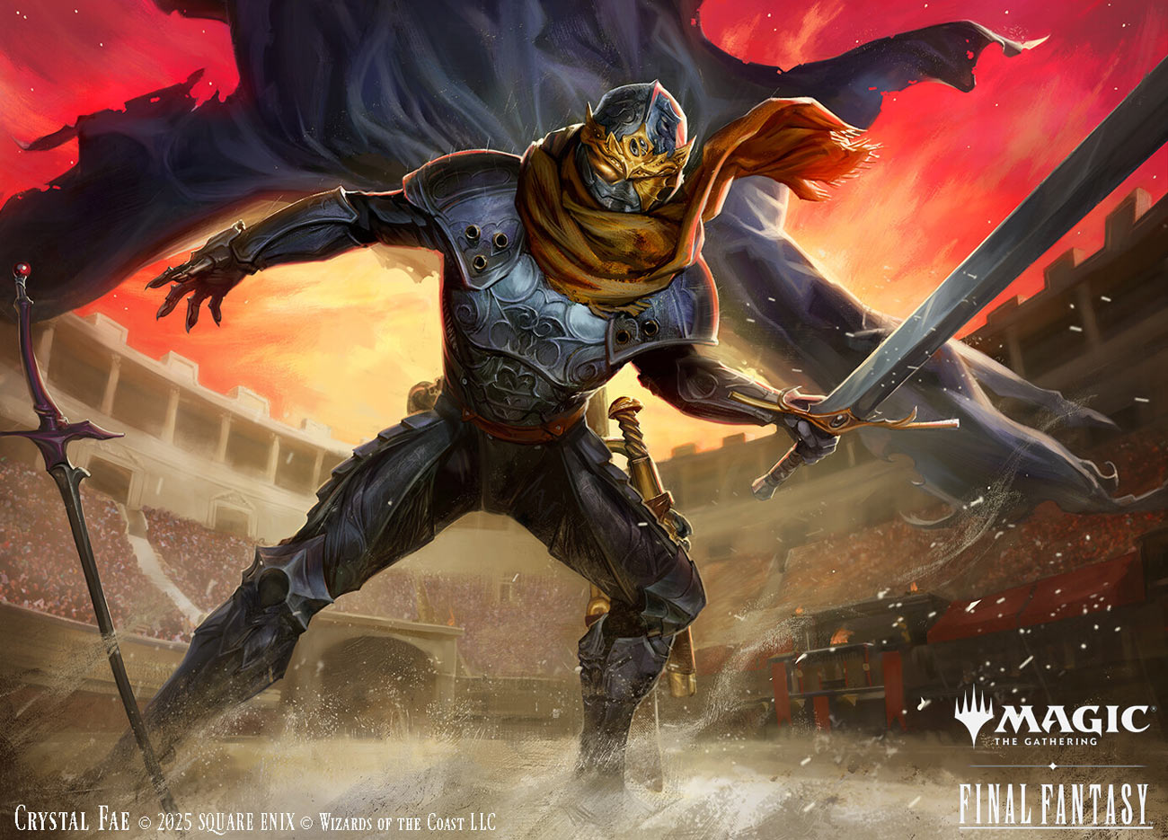 Siegfried, Famed Swordsman Art from Magic: The Gathering&mdash;Final Fantasy