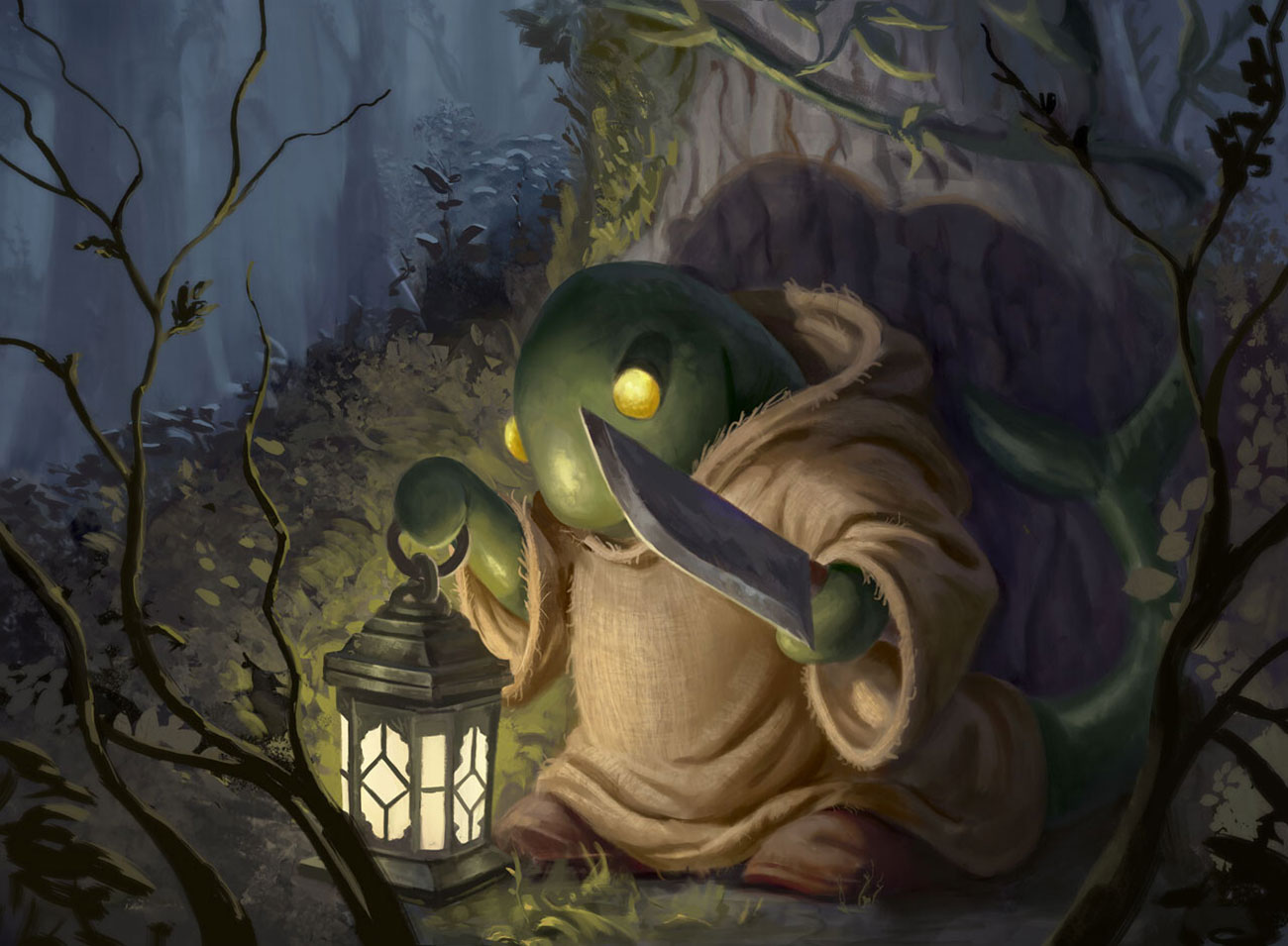 Tonberry Art from Magic: The Gathering&mdash;Final Fantasy
