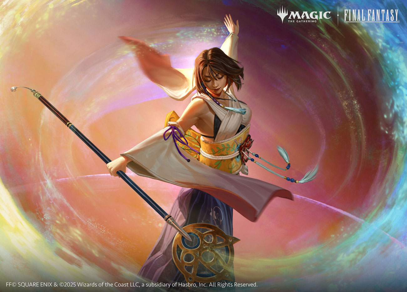 Yuna, Grand Summoner Art from Magic: The Gathering&mdash;Final Fantasy