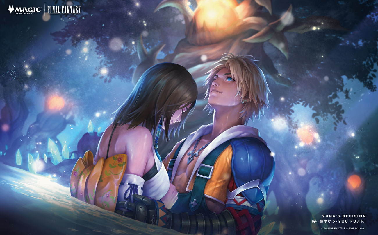 Yuna's Decision Art from Magic: The Gathering&mdash;Final Fantasy