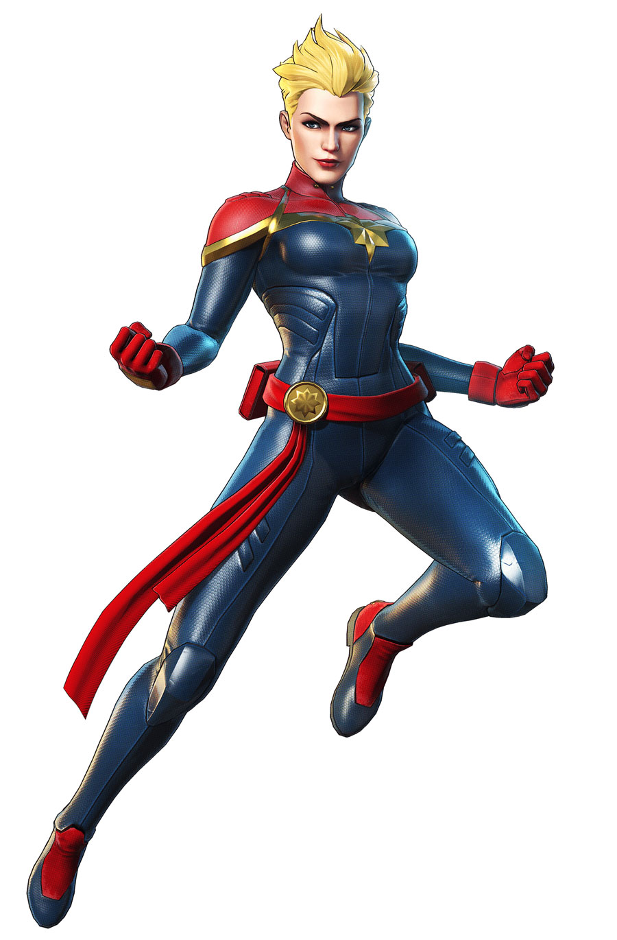 Captain Marvel Art from Marvel Ultimate Alliance 3: The Black Order