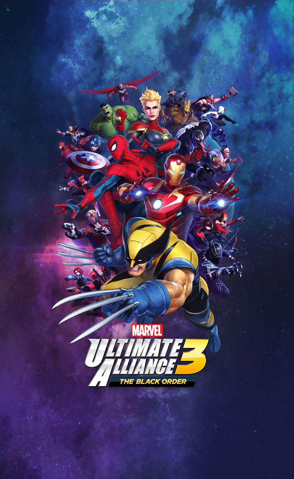 Cover Art from Marvel Ultimate Alliance 3: The Black Order